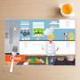 A Boys Chef's Taste Kids Placemat