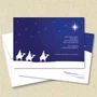 Front and back (optional) with white envelopes