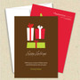 Front and back (optional) with white envelopes