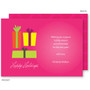Custom Holiday Cards | Xmas Gifts Pink Christmas Cards by Spark & Spark