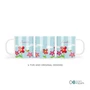 Spring Flowers Custom Plate for Girls