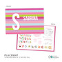 Sweet Lines Custom Plate for Girls