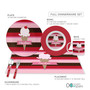 Strawberry Cone Custom Plate for Girls