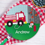 Fighting Fire Kids Plates