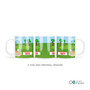My Love For Golf Kids Plates
