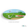 My Love For Golf Kids Plates
