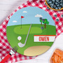 My Love For Golf Kids Plates