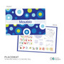 Circles And Circles Blue Kids Plates