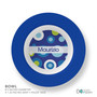 Circles And Circles Blue Kids Plates