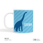 Dino And Me Blue Kids Plates