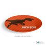 Dino and Me Orange Kids Plates