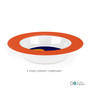 Double Initial Blue Kids Plates
