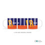 Double Initial Blue Kids Plates