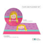 Just Like Me Girl Lavender Custom Plate for Girls