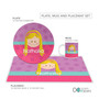Just Like Me Girl Lavender Custom Plate for Girls