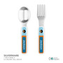 Just Like Me Boy Light Blue Kids Plates