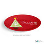 A Modern Kind Of Tree Personalized Christmas plates