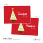 A Modern Kind Of Tree Personalized Christmas plates