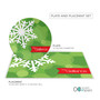 Wishful Star Personalized Christmas plates