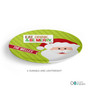 Eat, Drink & Be Merry Personalized Christmas Plates