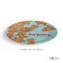 Yummy Xmas Cookies Personalized Christmas plates