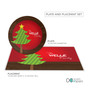 A Big Old Tree Personalized Christmas plates