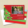 Front and back (optional) with white envelope