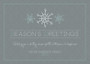 Sophisticated Snowflakes Christmas Cards