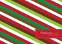 Modern Poinsettas Christmas Photo Cards