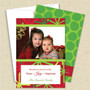 Front and back (optional) with white envelope