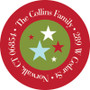 Playful Holiday Christmas Address Labels