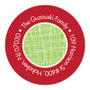 Joyful Dots Christmas Address Labels