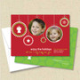 Front and back (optional) with white envelope