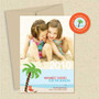Shown with light kraft envelope and matching return address label