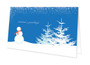 personalised photo christmas cards | Snowy Day Blue Christmas Cards by Spark & Spark