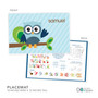 Owl Be Yours Blue Kids Plates