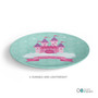 A Castle In The Sky Custom Plate for Girls