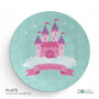 A Castle In The Sky Custom Plate for Girls