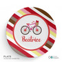 A Lovely Girl Ride Kids Plates