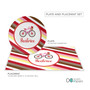 A Lovely Girl Ride Kids Plates