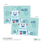 My Own Robot Kids Plates