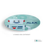 My Own Robot Kids Plates