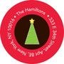 Merry Merry Xmas Christmas Address Labels