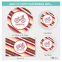 A Lovely Girl Ride Kids Placemat