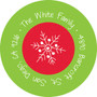 Santa's Postcard For Me Christmas Address Labels
