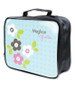 Preppy Flowers Blue Soft Lunch Bag
