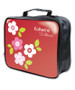 Preppy Flowers Red Soft Lunch Bag