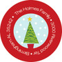Let It Snow Christmas Address Labels