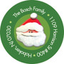 Santa Claus Wants A Hug Christmas Address Labels