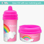 Dreamy Rainbow Custom Baby Sippy Cu